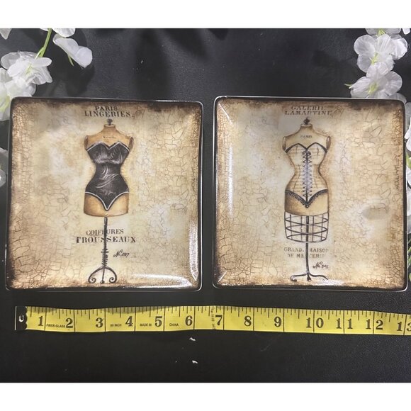 Set 2 Kimberly Poloson  Dress Forms Paris Lingerie Coiffures Trousseaux Burlesqu - Picture 7 of 8